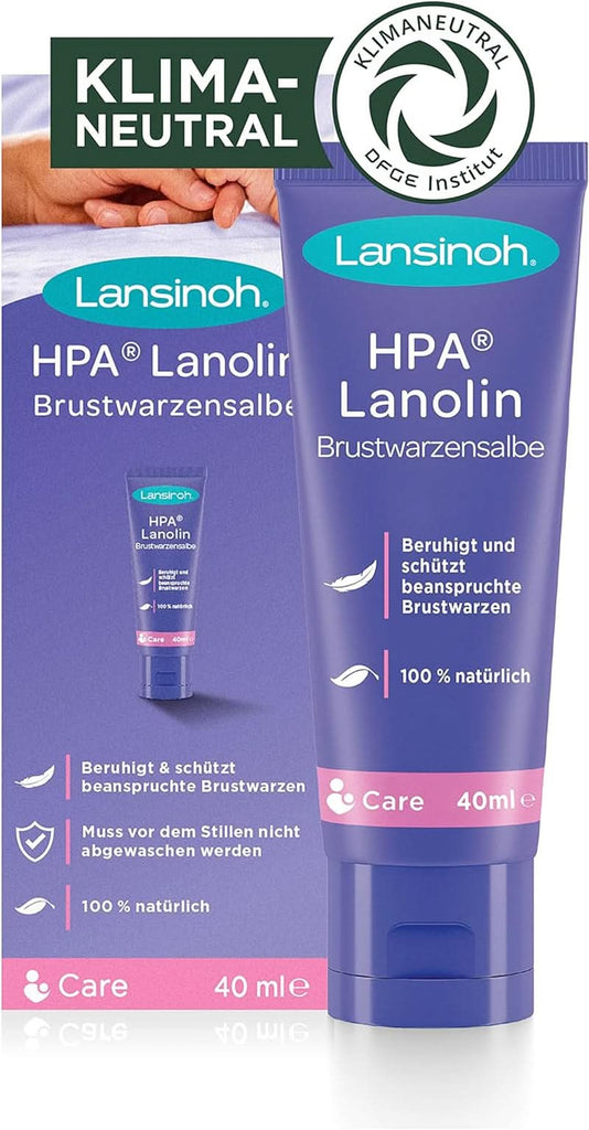 Lansinoh HPA Lanolin unguent pentru mameloane, 40 ml