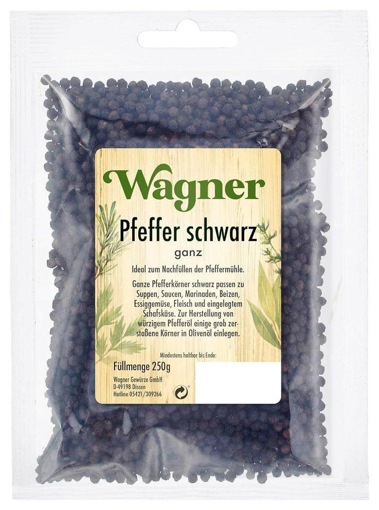 Piper negru întreg, 1 pachet (1 X 250 G)