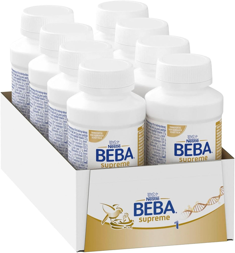 BEBA SUPREME 1 Anfangsmilch Von Geburt An, Babynahrung Mit DHA, Nur Laktose, Ohne Palmöl, 6Er Pack (6 X 800G)