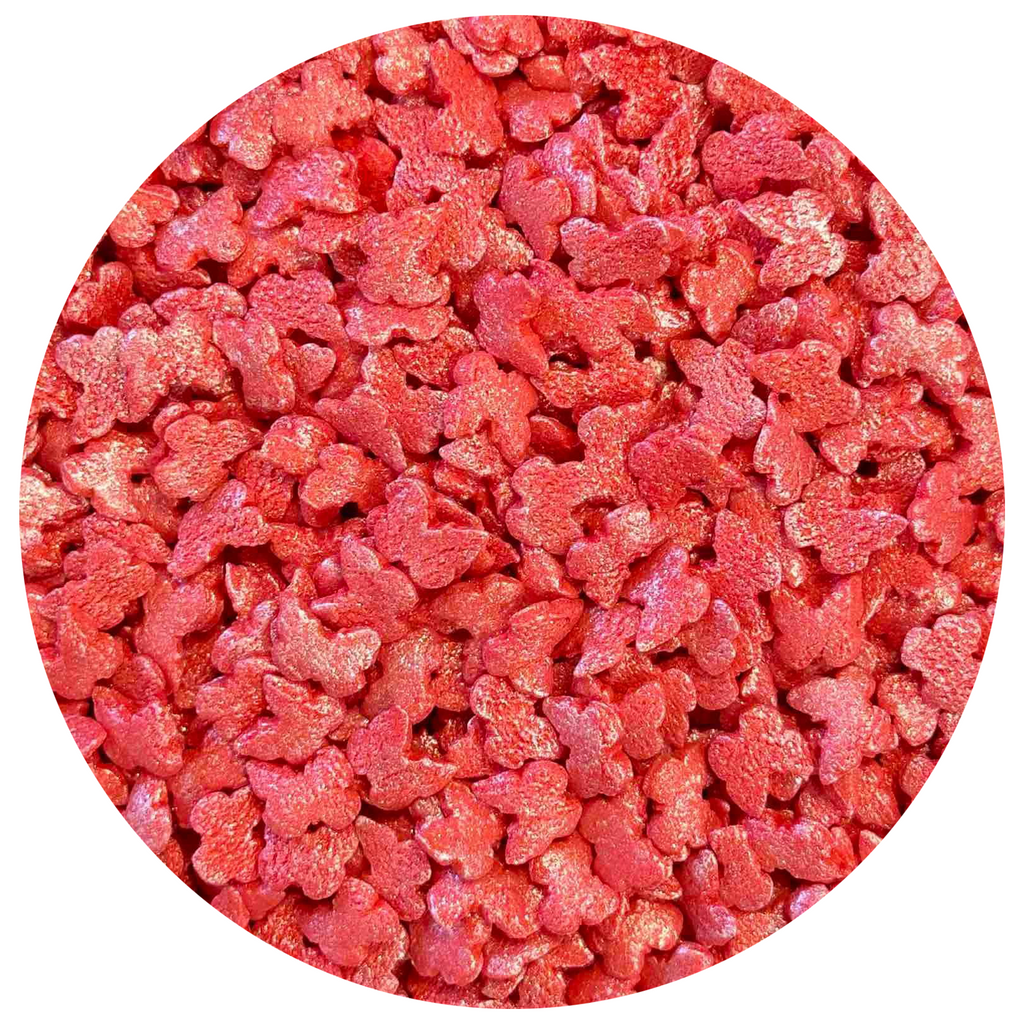 Sprinkles fluturi rosii, 100g - Nati Shop 