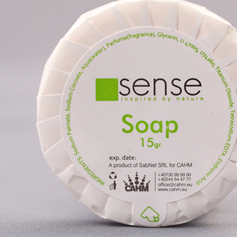 Sense Hotelseife – 15 g, 500 Stück