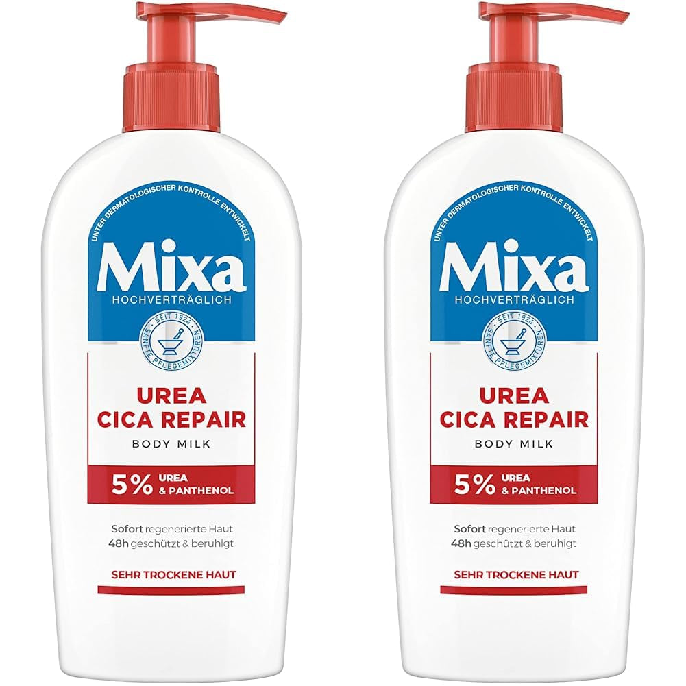 Mixa Urea Cica Body Lotion, Loțiune de corp calmantă și protectoare, 250 ml 