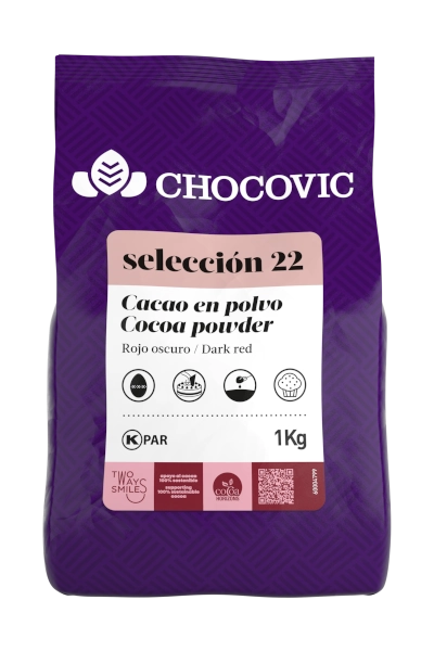 Cacao pudra Barry Callebaut Chocovic, 1kg - Nati Shop 