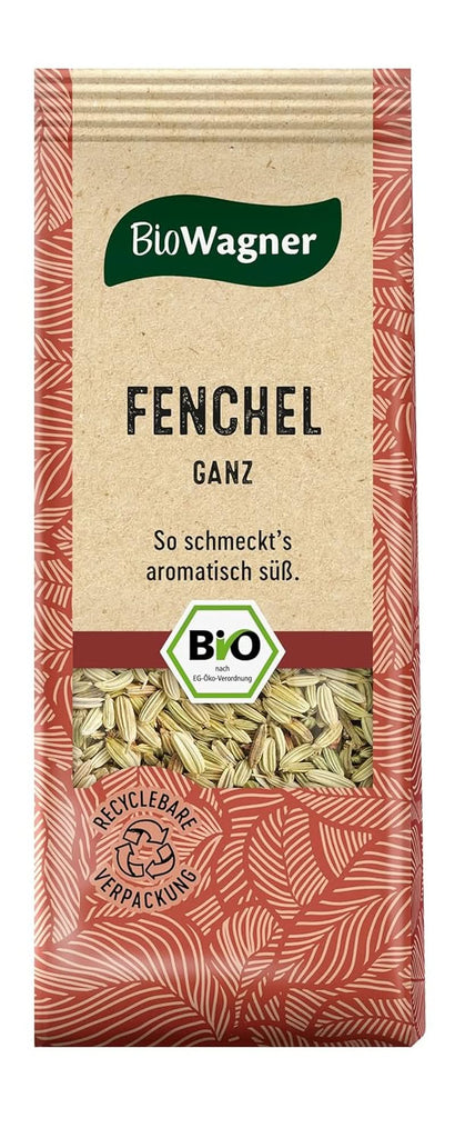 Biowagner - Fenicul organic întreg, 30 grame