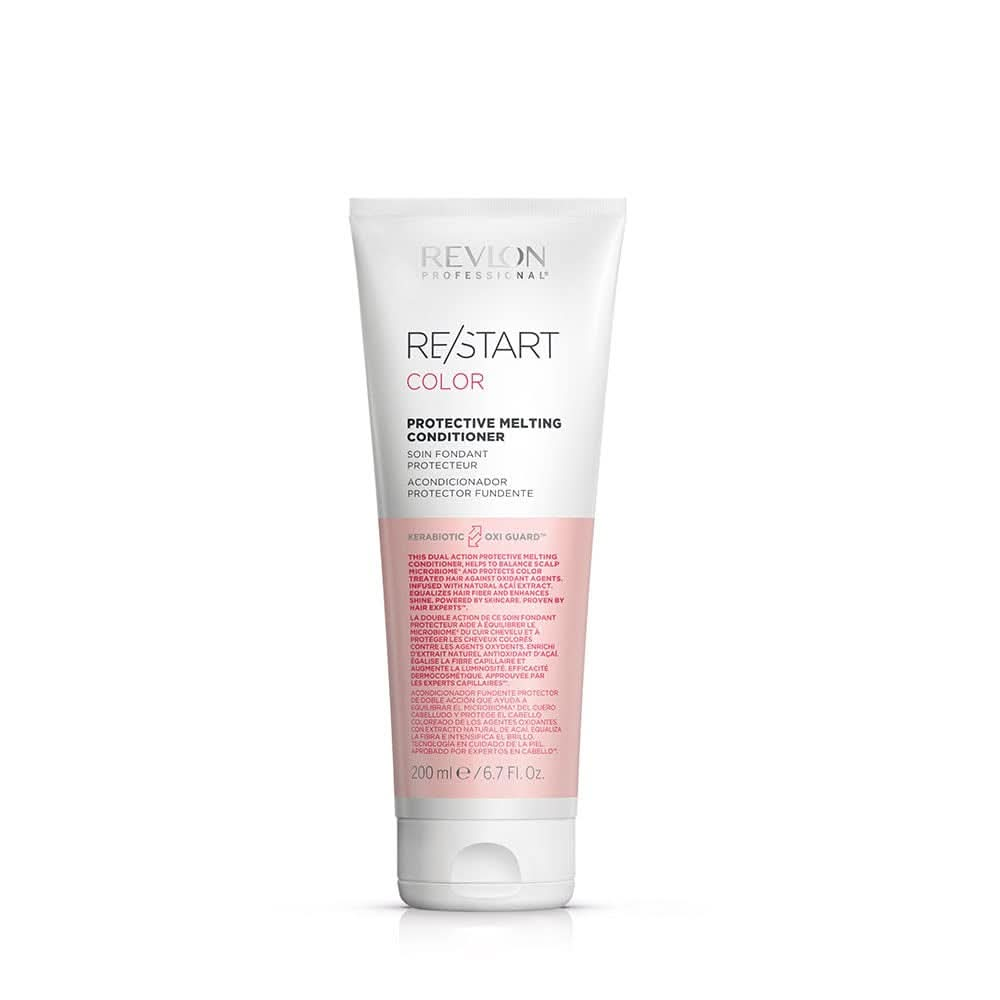 RE/START Color Protective Melting Conditioner, 200 Ml, Zart-Cremige Spülung Fürs Haar, Haarspülung Für Farbschutz & Glanz, Schützende Haarpflege Für Coloriertes Haar