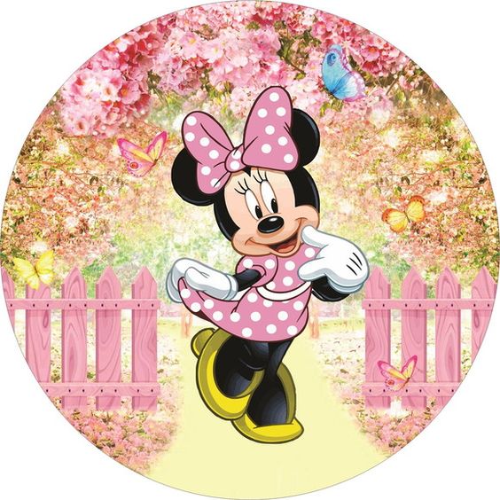 Imagine comestibila, vafa, format A4, Minnie Mouse - Nati Shop